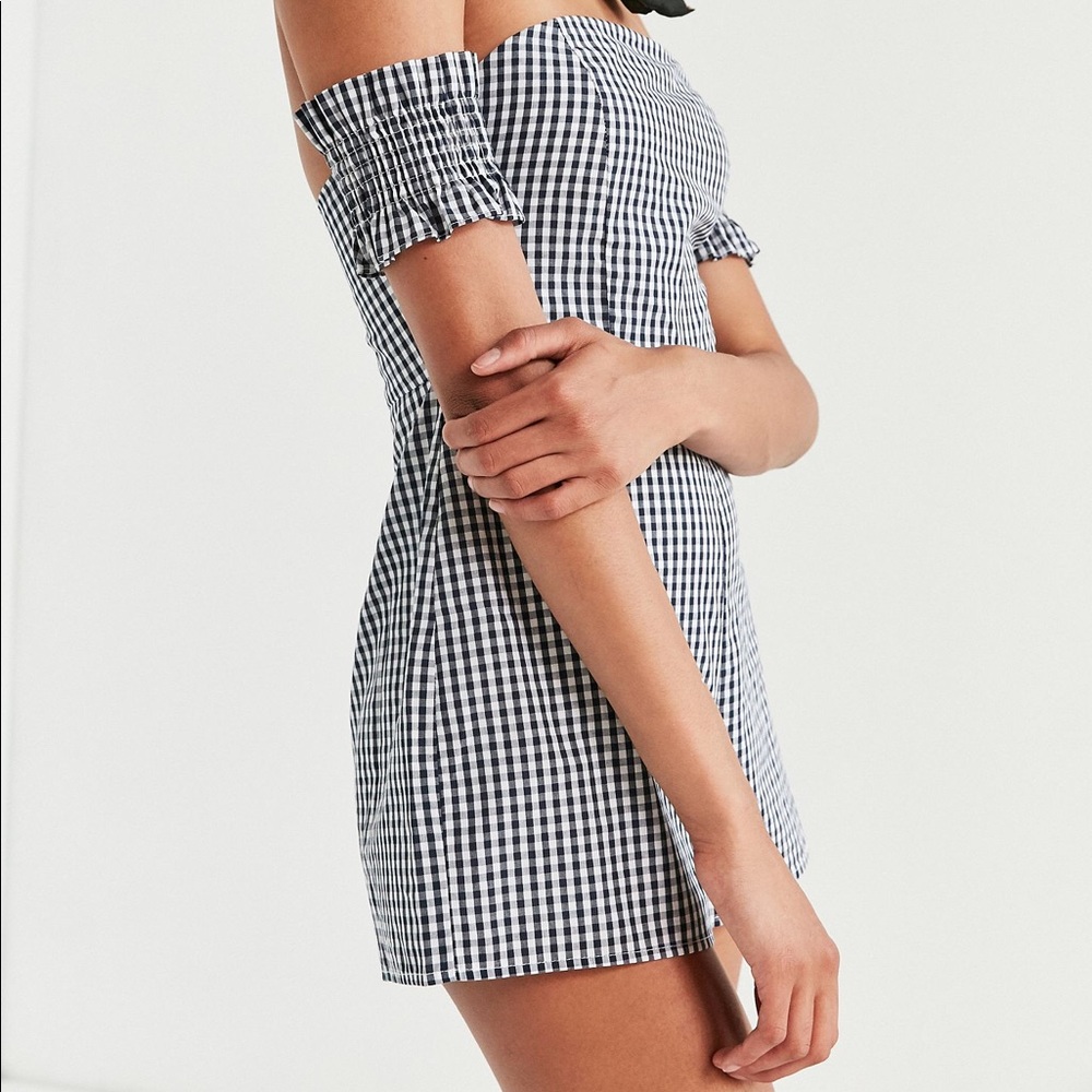 UO Gingham Romper